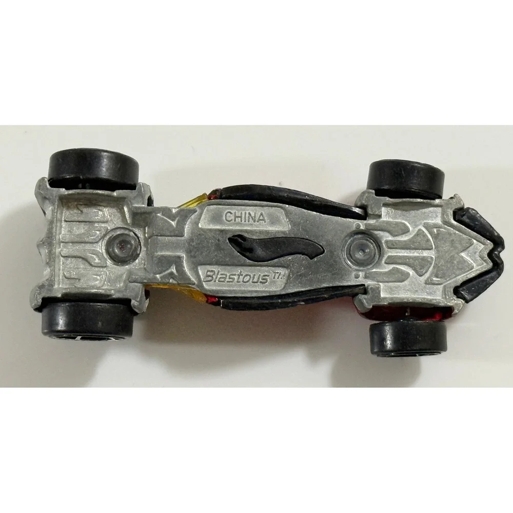 Hot Wheels Blastous Toy Car Kids 1:64 Red Black Futuristic Diecast Racer